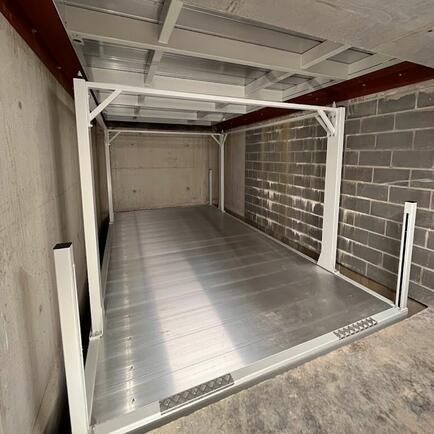 Autolift voor twee wagens (binnen) - S2