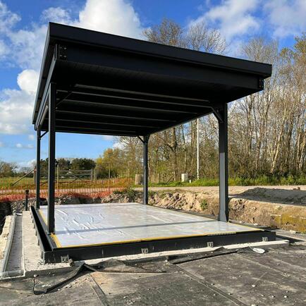 Autolift voor twee wagens (buiten) - S3