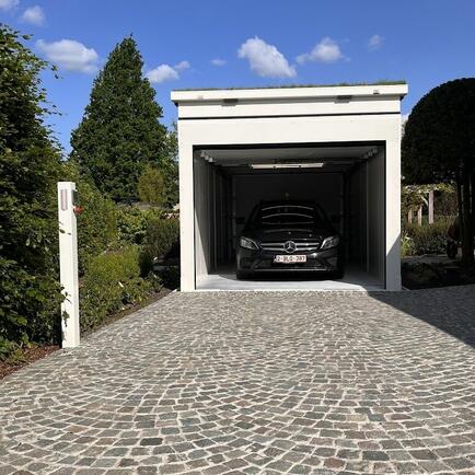 Monte-voiture fermé pour un seul véhicule (extérieur) - S5