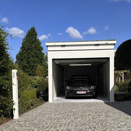 Gesloten autolift voor één wagen (buiten) - S5