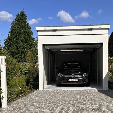 Gesloten autolift voor één wagen (buiten) - S5