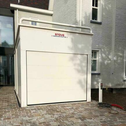 Gesloten autolift voor één wagen (buiten) - S5