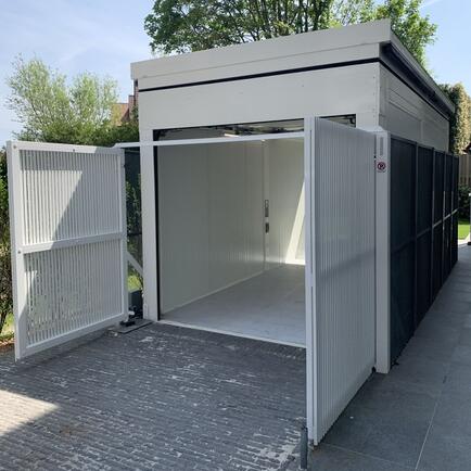 Gesloten autolift voor één wagen (buiten) - S5