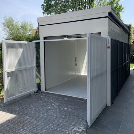 Gesloten autolift voor één wagen (buiten) - S5