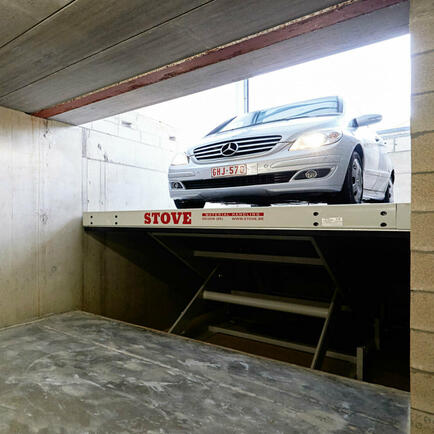 Monte-voiture avec plate-forme ouverte - S1K
