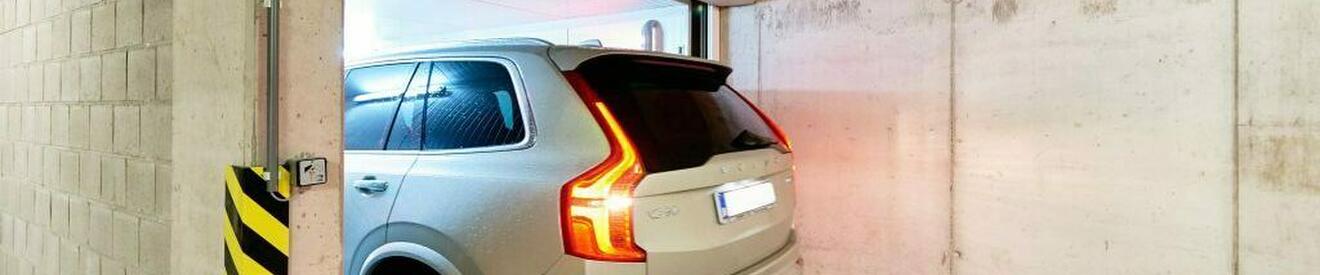 S5 Monte-voiture fermé pour un seul véhicule (extérieur)